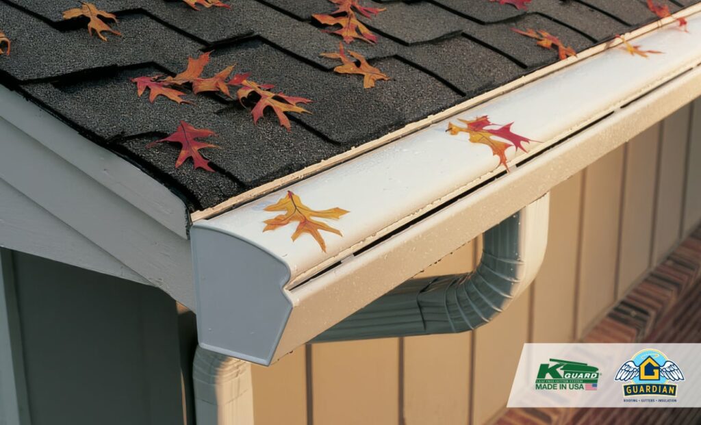 K-Guard Gutter Guard with Leaf Guard
